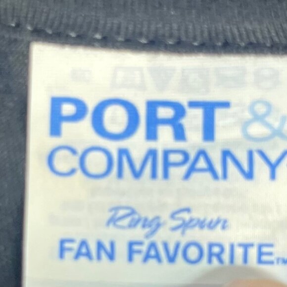 Port & Company New York Baseball Skyline Tshirt Mens Large Black New - Picture 6 of 9